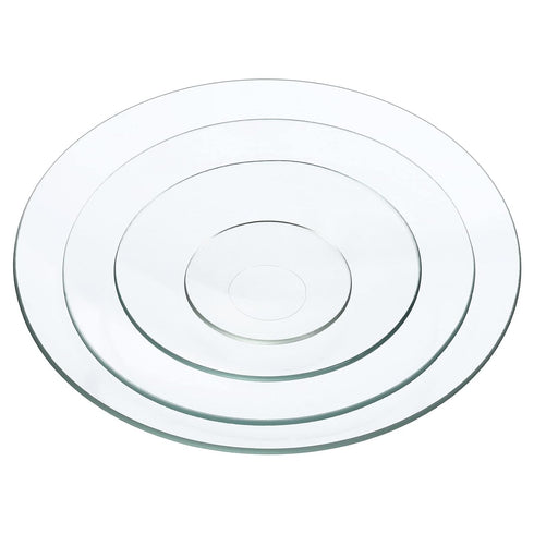 PATIKIL 50mm 90mm 120mm and 150mm Diameter Watch Glass, 1 Pack Beaker Cover Smooth Edges Chamfered Arc for Laboratory, Transparent...