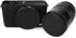 JJC 2-Pack Body Cap and Rear Lens Cap Cover Kit for Canon EOS M50 M50 Mark II M5 M6 M6 Mark II M200 M100 M10 M3 M2 M and More Canon EF-M Mount Mir...