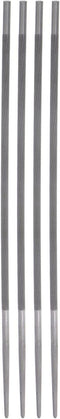 4pcs Chainsaw File, 11/64" (4.5mm) Round High Carbon Steel Double Cut Rasp for Sharpening...