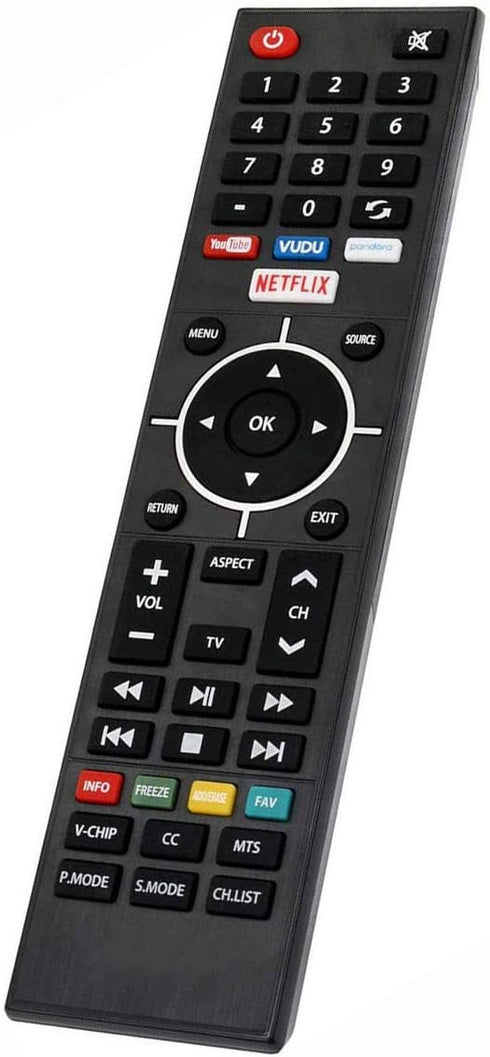 Remote Control fit for Westinghouse LED Smart UHD 4K TV WD40FB2530, WE50UB4417, WE55UB4417, WE55UDT108 with Netflix, YouTube, VUDU, Pandora Hotkey...