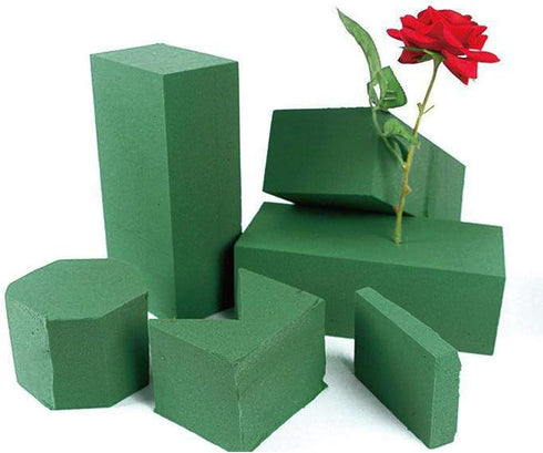 CCINEE Floral Foam Bricks,Florist Foam Green Blocks Supplies for Flower Arrangement DIY Craft,Pack of 5...