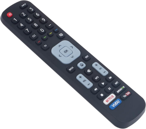 EN2A27ST EN2A27HT Replaced Remote fit for Sharp Hisense Smart 4K LED HD UHD Smart TVs LC40P5000 LC-40P5000 LC40P5000U LC-40P5000U LC43P5000 LC-43P...