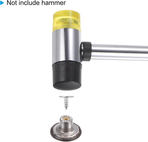 HARFINGTON 50 Sets Button Pins for Jeans, 17mm No-Sew Removable Instant Adjustable Replacement Metal Star Denim Jeans Buttons Pins Tightener for P...