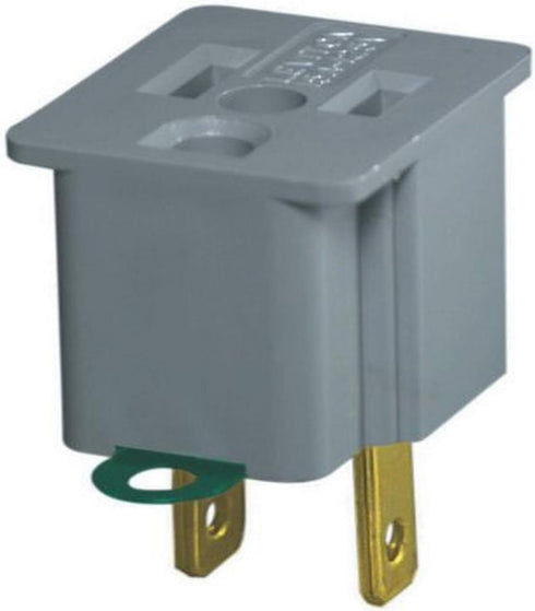 Leviton 274 14A, 125V, Adapter, Gray Only...