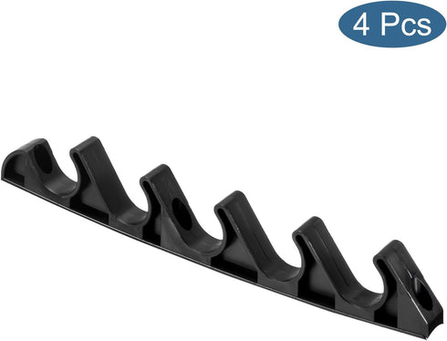 PATIKIL Chaise Adjustment Bracket, 4 Pack 5 Position Lawn Yard Multi Position Back Support Adjuster for Outdoor Lounge Patio, Black...