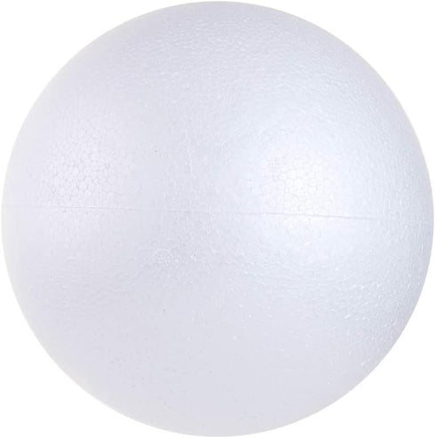 CCINEE 1PCS 7.9 Inch White Foam Balls Round Craft Foam Balls for Art, Craft, Household, School Projects and Christmas Easter Party Decorations...