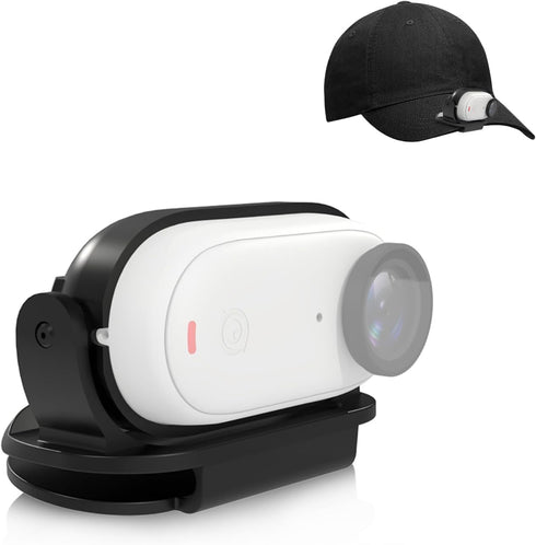 PULUZ Camera Cap Clip Magnetic Mounting Bracket for Insta360 GO3,Clamp Quick Release Mount Hat Clip Attachable to Hat or Backpack Strap and Adjust...
