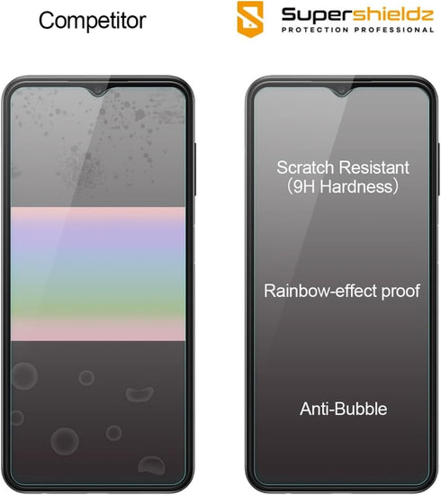 Supershieldz (2 Pack) Designed for Samsung Galaxy A32 5G Tempered Glass Screen Protector, Anti Scratch, Bubble Free...