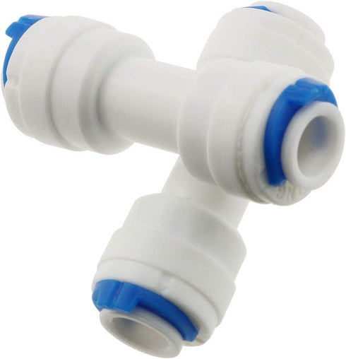 E-outstanding 5-Pack RO Water System Equal Straight 1/4" Plastic Quick Pipe Fitting Reverse Osmosis Connector...