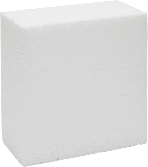 Juvale Floral Foam Blocks for Crafts & Flower Arrangements - 12-Pack 4 x 4 x 2 in White - Lightweight, Cuttable & Sandable Rectangles for DIY Proj...