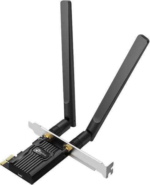 TP-Link WiFi 6 PCIe WiFi Card for Desktop PC AX1800 (Archer TX20E), Bluetooth 5.2, WPA3, 802.11ax Dual Band Wireless Adapter with MU-MIMO, Ultra-L...