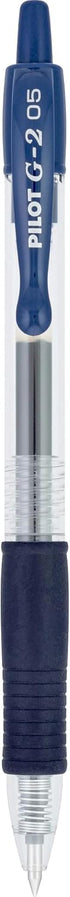 Pilot, G2 Premium Gel Roller Pens, Extra Fine Point 0.5 mm, Pack of 12, Navy...