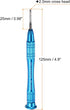 Precision Phillips Screwdriver 2.0x25mm Magnetic Cross Head Mini Pen Style Screw Driver with Non-slip Handle for Eyeglasses Watch Laptop Electroni...