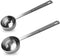 2 Pcs Coffee Scoop 18/8 Stainless Steel Measuring Coffee Spoon Set 1 Tablespoon (15ML) & 2 Tablespoon (30ML) Long Handle Spoons Metal Tablespoon f...