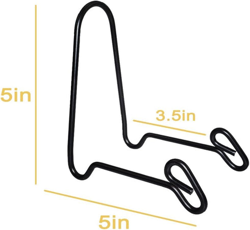 Artliving 2 Pack Display Stand Easel Iron Bowl Stands for Display Medium Deep Bowls, Platters and Deep Dishes...