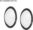 Puluz Compatible for Insta360 One X2 Sticky Lens Guards PC Protective Cover Cap for Insta 360 One X2 Waterproof 360 Action Camera Accessories...