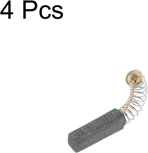 PATIKIL Carbon Brushes 0.6x0.2x0.2 Inch for Electric Motors Power Tool Angle Grinder Table Saw Spare Part Repair, 4 Pack...