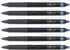 Pilot FriXion Point Clicker 0.5mm, Erasable Gel Needle tip Pens, Extra Fine Point, 6 pack (Navy Blue)...