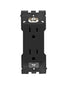 Leviton RER15-OB Renu Tamper-Resistant Outlet, 15-Amp, 125VAC, Onyx Black......