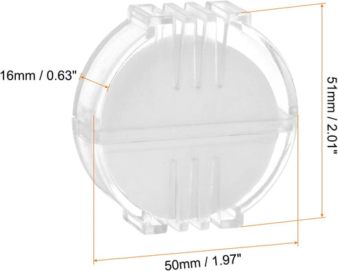 4pcs Beeswax Thread Conditioners Thread Wax Block with Plastic Box for Quilting Sewing, Embroidery Wax Sewing Supplies, White...