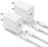 iPhone Charger Fast Charging 6ft Cord?Apple MFi Certified? USB C to Lightning Cable with 20W Fast Charger Block for iPhone 14 Pro Max/13 Plus/12 M...