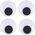 DECORA 6 Inch Large Wiggle Googly Eyes with Self Adhesive for Crafts Set of 4...