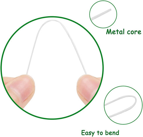 CCINEE 24 Gauge White Floral Wire Stem for Flower Arrangement Craft Supply,16 Inch,200PCS...