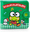 Sanrio 715131 Kerokeroppi Vinyl Wallet,Green?PVC Material...