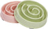 Juvale Interactive Dog Bowl, Spiral Slow Feeder Pet Dish (Pink and Green)...