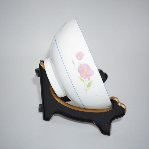 Artliving Display Stand Easel Bowl Stands for Display Large Deep Bowls, Platters and Deep Dishes Black Gold...