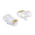 CableCreation Cat6 RJ45 Connectors, 100-PACK Cat6 RJ45 Ends, Ethernet Cable Crimp Connectors UTP Network Plug for Solid Wire and Standard Cable, T...