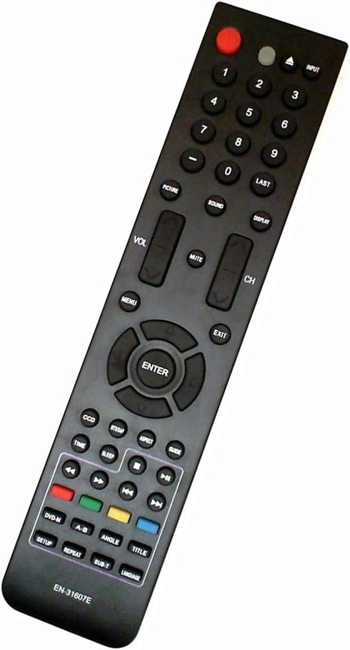 EN-31607E Remote Control Replaced for Element TV ELCHS192, ELCHW261, ELCHS262, ELCHS322, ELCHW321,40LE45S, ELDHW421...