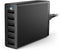 Anker Charger, 60W 6 Port Charging Station, PowerPort 6 Multi USB Charger for iPhone 15/Pro/Pro Max/14/13, iPad Pro/Air/Mini, Galaxy S23/S22/S21, ...