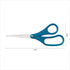 Fiskars Simply 8 inch Stainless Steel Scissors - General Purpose Cutting for Home, Office, and Arts & Crafts - Blue...
