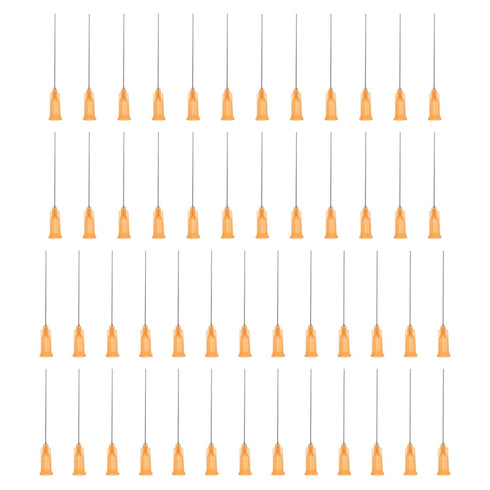 PATIKIL Blunt Tip Dispensing Needles with Bent Blunt Needle, 50 Pcs 2 Inch 23G Industrial Liquid Dispenser Needle for Refilling Liquid Ink Adhesiv...