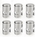 I-MART Pack of 6 Stainless Steel Champagne Stoppers, Prosecco, Sparkling Wine Bottle Stopper, Cork...