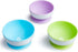 Munchkin Stay Put Suction Bowls for Baby and Toddler, 3 Pack, Blue/Green/Purple...