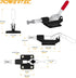 POWERTEC 1PK Toggle Clamp, 500lbs Holding Capacity, 305CM Quick Release Push Pull Clamp for Woodworking Jigs and Fixtures, Pocket Hole Jigs, Weldi...