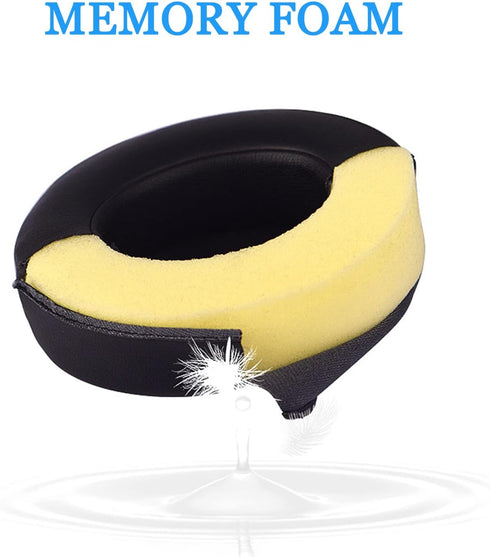 Replacement Ear Pads Compatible with ATH-SR30BT Headphone, Over-Ear Headphones Ear Pads, Protein Leather Ear Pads Repair Parts(Black)...