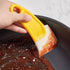 6Pcs Oil-Proof Silicone Pan Scraper Cleaning Scraper Silicone Pan Scraper Dish Cleaning Spatula Bowl Scraper Dish Scraper Non Stick Kitchen Scrape...
