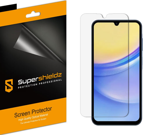 Supershieldz (3 Pack) Designed for Samsung Galaxy A15 5G Screen Protector, High Definition Clear Shield (PET)......