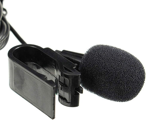 2.5mm Microphone HD Voice Assembly Mic Compatible for Pioneer Car Vehicle Head Unit Enabled Stereo DVD GPS...