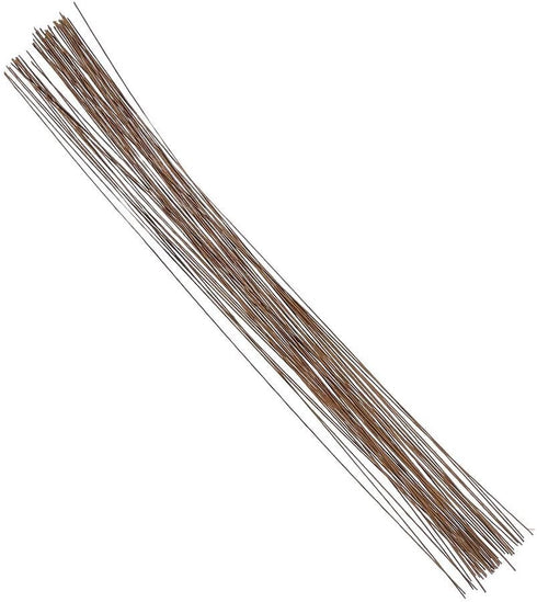 Decora 26 Gauge Brown Floral Wire 16 inch,50/Package...