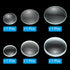 PATIKIL 5cm,10cm Focal Length Double Convex and 7.5cm,10cm Focal Length Double Concave Lens 1 Set, 6 Pack Glass Optically Polished Round Edges Len...