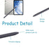 Tab S9 FE S Pen for Samsung Galaxy Tab S9 FE Stylus Pen/ S9 FE+ Pen / S9 /S9 FE Plus/ S9+ S Pen with Nibs Replacement Stylus,WithoutBluetooth(Grey...