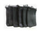 6 Pcs Black Cell Phone or MP3 Nylon Mesh Drawstring Pouch Bags...