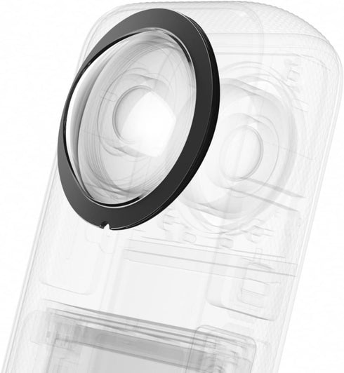 Insta 360 x3 Lens Protector, PULUZ Dual Lens Guards for Insta360 X3 Protective Case PC Protective Cover Sticky Lens Guards for Insta 360 x3 Access...