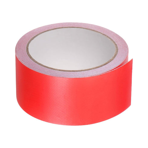 Tarpaulin Repair Tape, 2" x14.6ft Universal Waterproof Awning Cloth Repair Tape for Crafts Home Improvement Outdoor Tent, Red...
