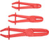Juvale 3-Pack Hose Pinch Off Pliers - Fuel Line Clamp Tool for Automotive Brake, Radiator and Coolant (Red, 3 Sizes)...