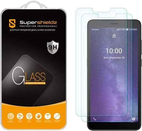 Supershieldz (2 Pack) Designed for TCL Signa Tempered Glass Screen Protector, Anti Scratch, Bubble Free...